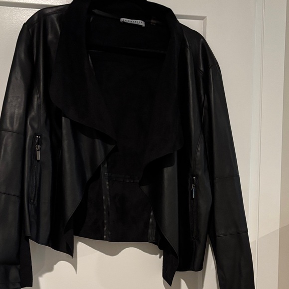 Black Leather Jacket - Picture 1 of 4